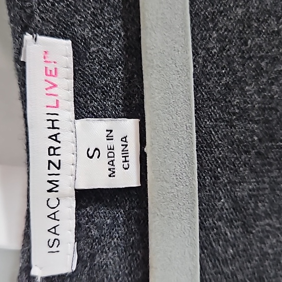 Isaac Mizrahi Black Long Knit Dress Sz S - Picture 2 of 8